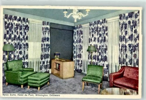 Wilmington DE Nylon Suite Hotel du Pont Innenarchitektur