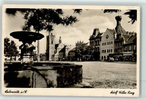 Litomerice WK II Adolf-Hitler-Ring Brunnen