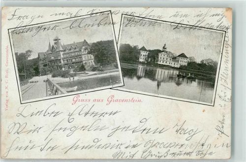 Gravenstein 1901 Schloss Kurhaus