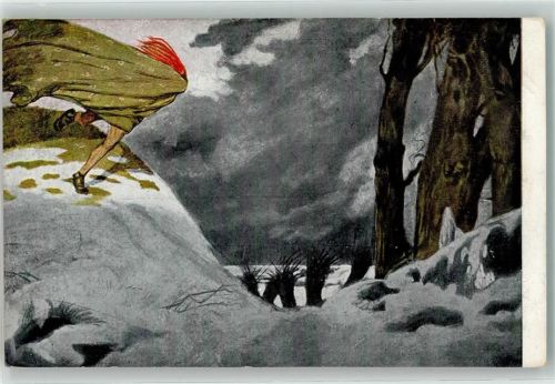 Serie XIII Nr 5 sign Richard Pfeiffer Heil uns, wehe uns! Der Tauwind weht!