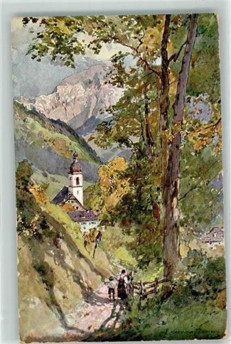 Berchtesgaden 1917 Partie aus der Ramsau