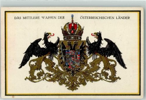 Nr. 286 Das mittlere Wappen der Österr. Länder