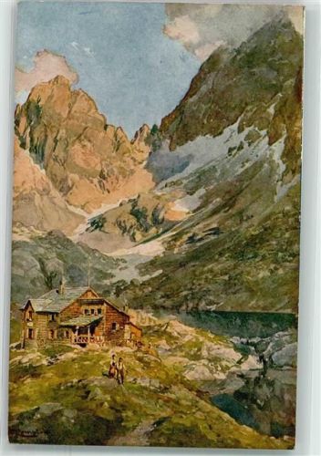 Karlsbader Hütte mit Hüttenstempel