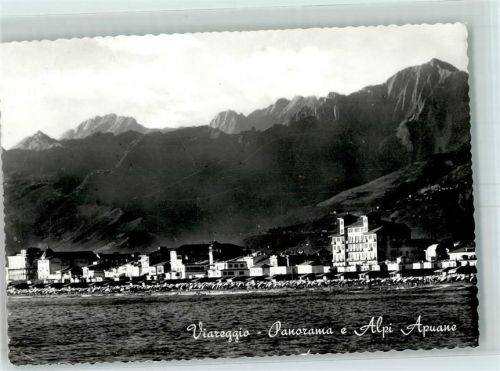 Viareggio Panorama e Alpi Aquane