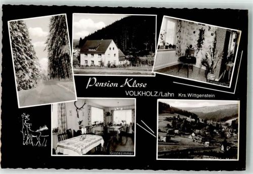 Volkholz Pension Klose Informationskarte
