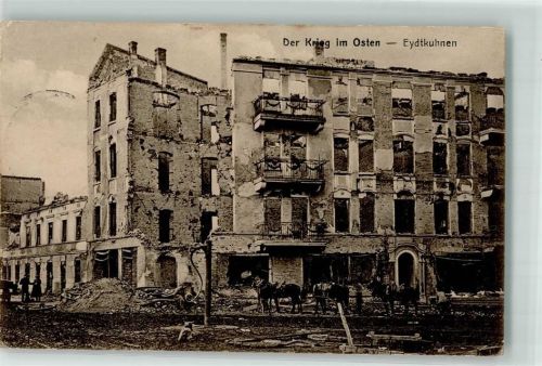 Eydtkuhnen 1915 Feldpost WK I