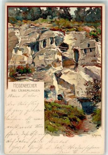 Überlingen 1905 Heidenlöcher
