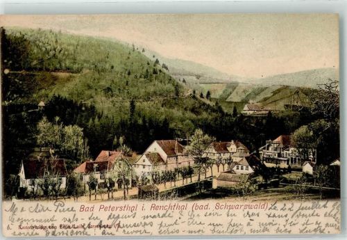 Bad Peterstal 1899 im Renchtal