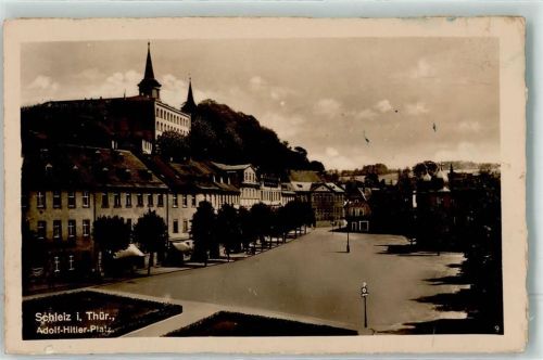 Schleiz WK II Adolf-Hitler-Platz
