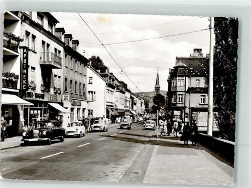 St. Wendel Bahnhofstraße Apotheke Mercedes Opel Oldtimer