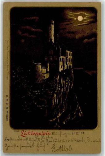 Lichtenstein 1905 Burg