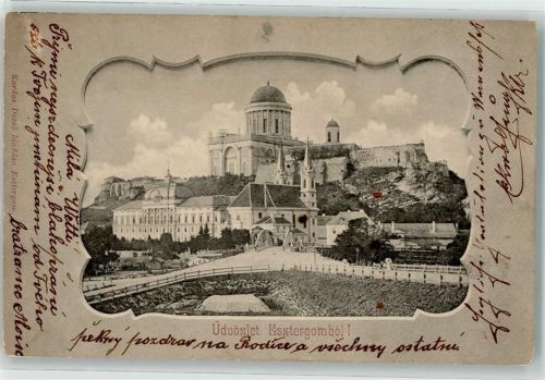 Esztergom 1900 Kathedrale Unserer Lieben Frau u. d. heiligen Adalbert