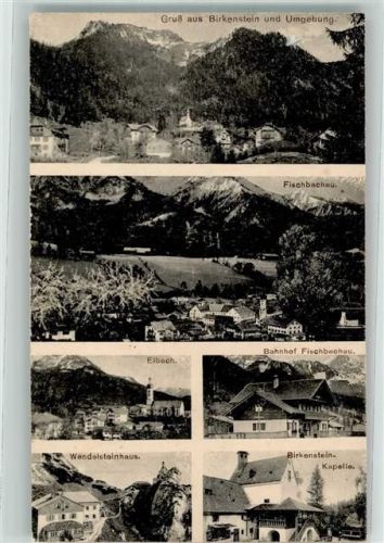 Birkenstein Bahnhof Fischbachau Wendelseinhaus Kirche