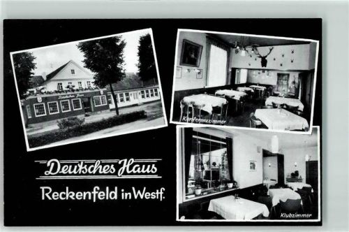 Reckenfeld Gasthaus Deutsches Haus Konferenzzimmer Klubzimmer