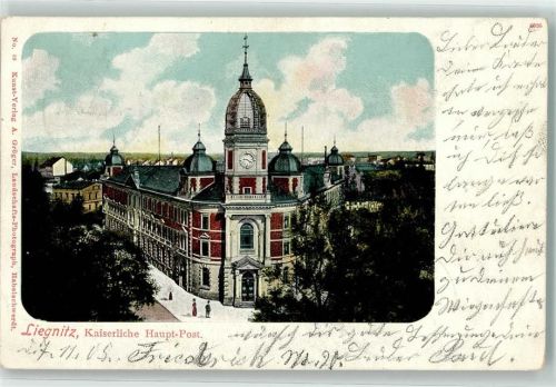 Liegnitz 1905 Kaiserliches Postamt