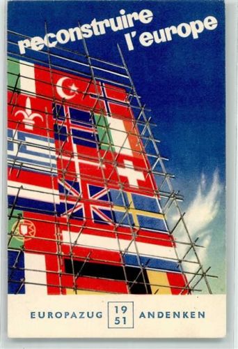 1951 Rekconstruire Europe als Bauwerk ERP