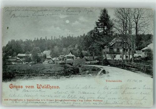 Zwieslerwaldhaus 1900 Gasthaus Waldhaus