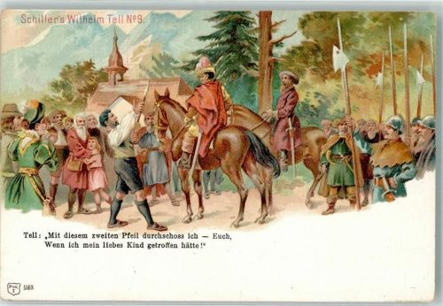 1900 Verlag Künzli 5069 Wilhelm Tell Nr. 9