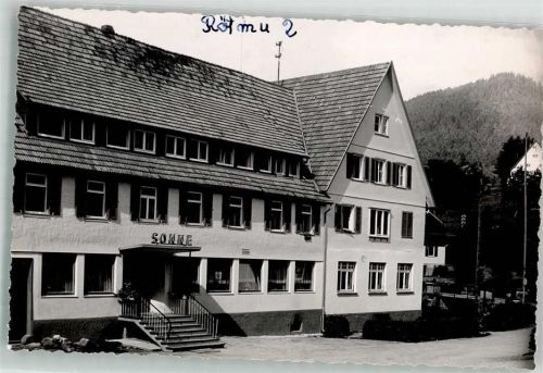 Röt Gasthaus Pension Ort handschriftlich