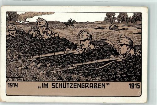 Österreichische Soldaten sign. Hanke K. Verlag M. Munk Nr. 952