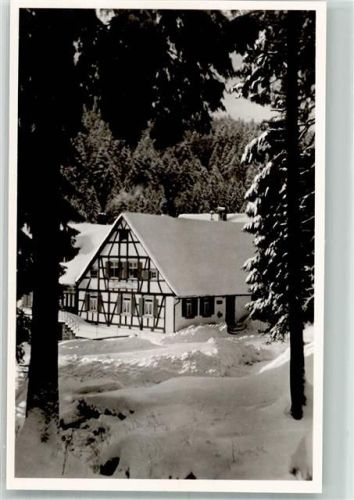 Hundsbach Gasthaus zur Forelle Winter
