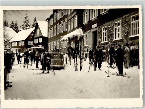 Ottenhöfen Winter Auto Ski Rotes Kreuz Ruhestein