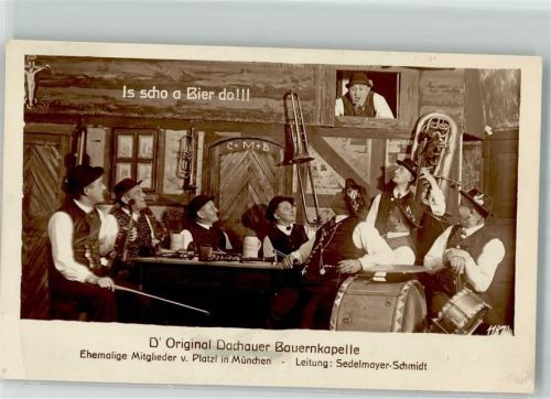 München Dachauer Bauernkapelle ehemalige Mitglieder vom Platzl Bier Verlag Gebr. Garloff 11870