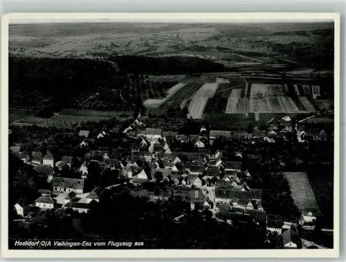Vaihingen Fliegeraufnahme Hochdorf