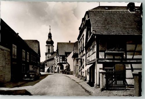 Willstätt Auto Kirche Hauptstrasse
