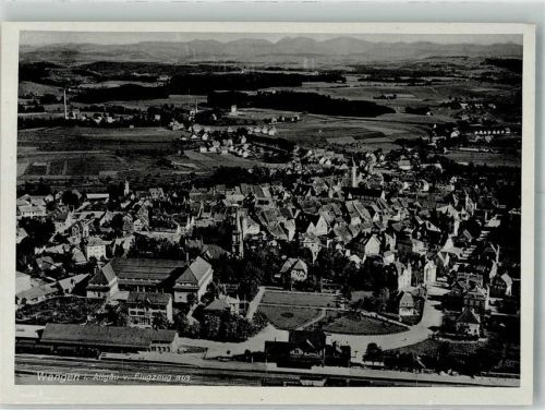 Wangen Fliegeraufnahme