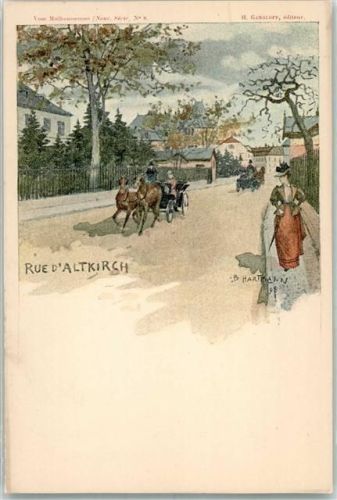 Altkirch sign. Hartmann, B. Rue d´Altkirch