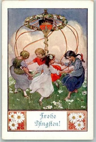 Ringelreigen unter dem Maikranz Schulverein Nr. 316