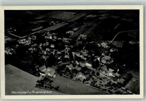 Hermsdorf 1939 Fliegeraufnahmen Strähle