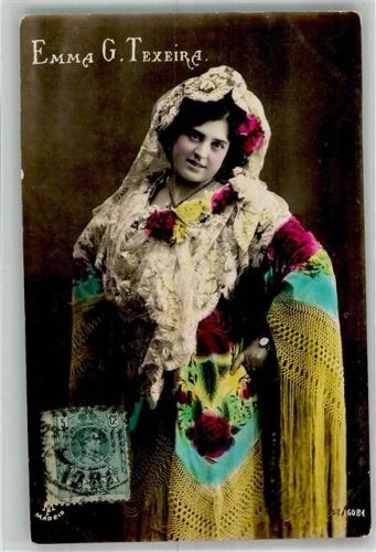 Tracht Emma G. Texeira Marke bildseitig