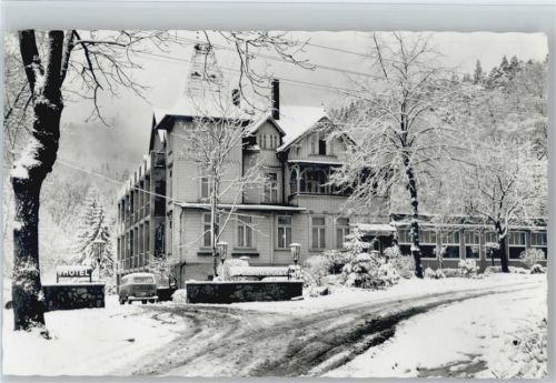 Lautenthal Hotel Waldschlößchen Winter