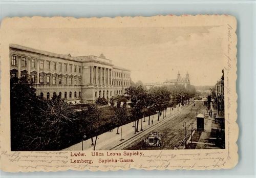 Ulica Leona Sapiehy Sapieha-Gasse Lemberg