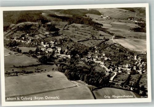 Ahorn 1938 Fliegeraufnahmen Strähle