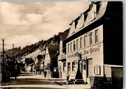 Unterweißbach Lichtetalstraße Gasthof Zum Hirsch