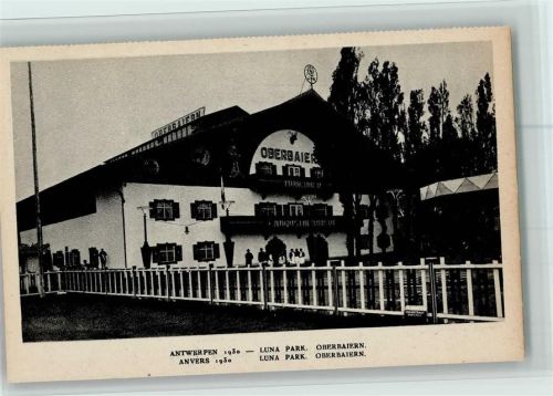 Luna Park - Oberbayern 1930 offiz. AK