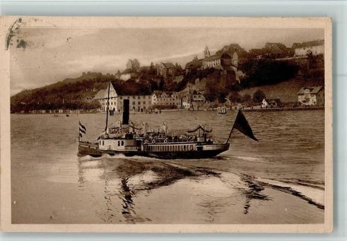 Meersburg Dampfer Panorama