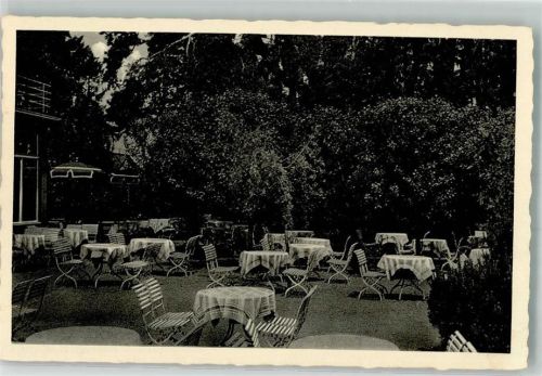Westheim 1939 WK II Cafe Park-Garten Ort handschriftlich