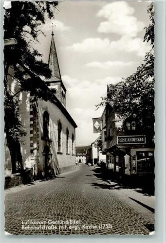 Gemünd Bahnhodstraße Ev. Kirche