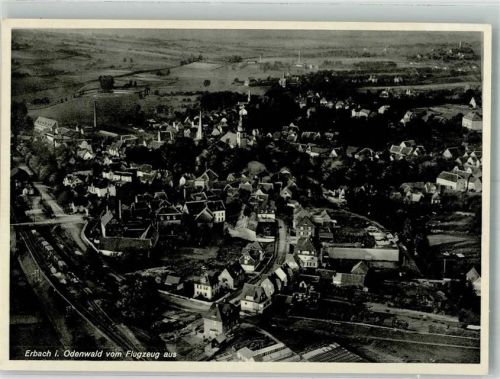Erbach Fliegeraufnahme