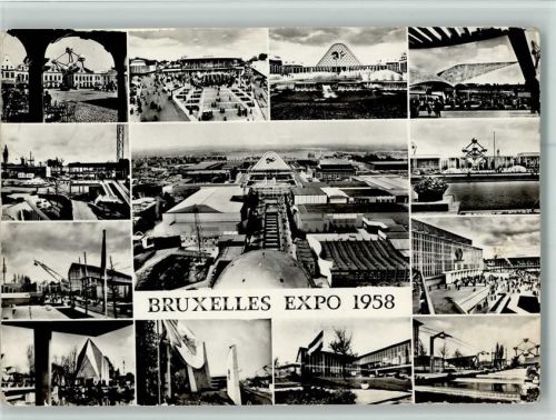 Nr. 1276 Exposition 1958 - versch. Ansichten