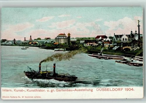 Kaiserswerth 1904 Intern. Kunst-, Kunsthistor. u. gr. Gartenbau-Ausstellung