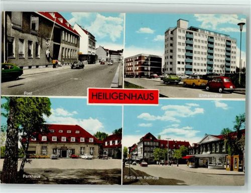 Heiligenhaus Post Ehmannshof Parkhaus Partie am Rathaus