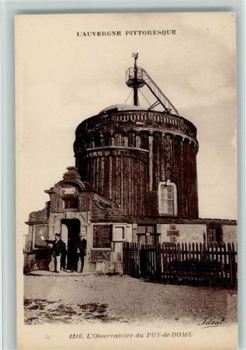 Observatorium du Puy-de-Dome ca 1918 AK