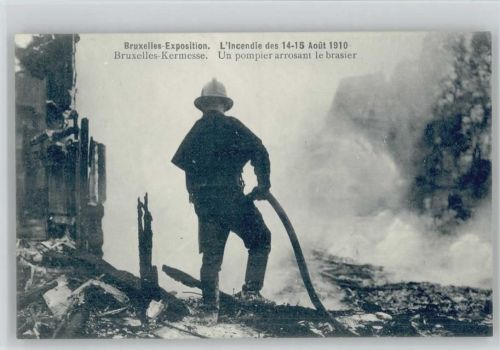 Bruxelles Exposition 1910 AK - Belgien -