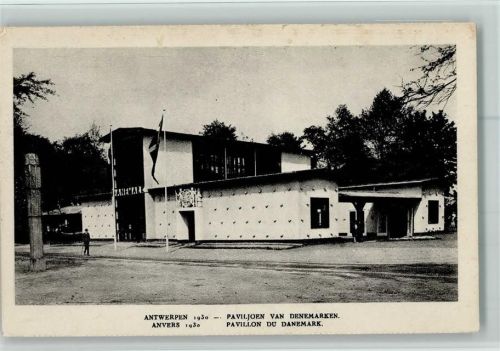 Pavillon du Danemark 1930, offiz. AK