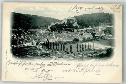 Blaubeuren 1898 Adelskorrespondenz